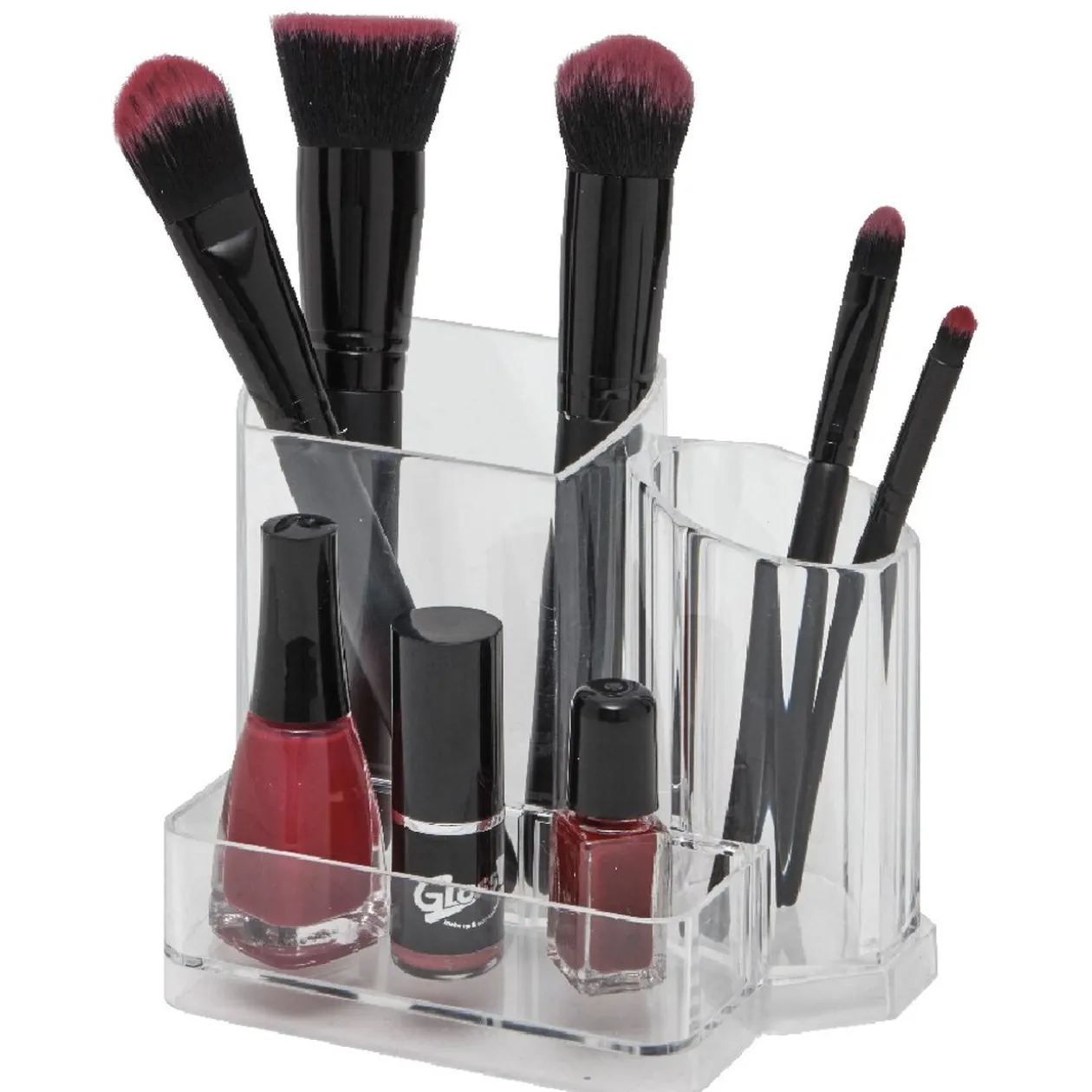 Organiseur rangement cosmétique transparent