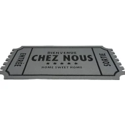Paillasson antidérapant design Bienvenue Chez Nous