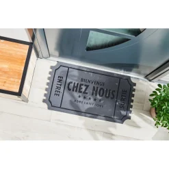 Paillasson antidérapant design Bienvenue Chez Nous