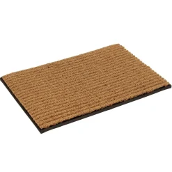 Paillasson boucle coco 60x40cm marron