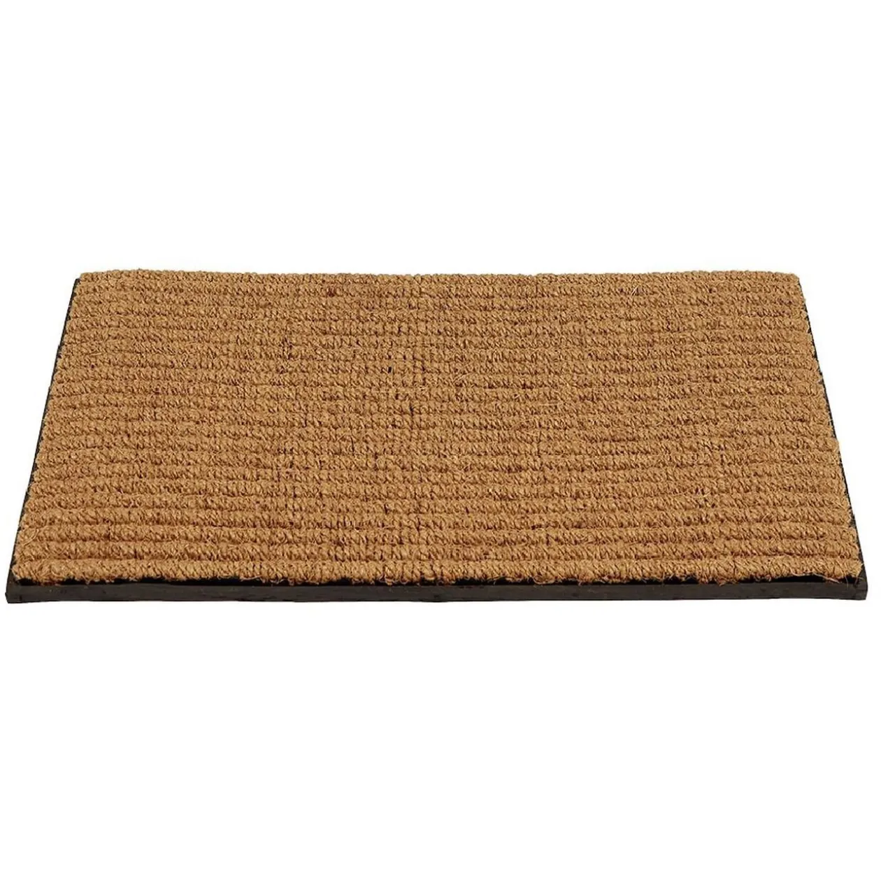 Paillasson boucle coco 60x40cm marron