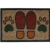 Paillasson coco design pieds et pattes