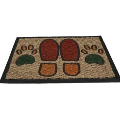 Paillasson coco design pieds et pattes