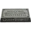 Paillasson coco Games of Thrones Welcome to Winterfell gris et noir