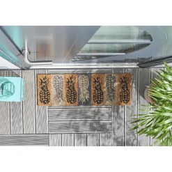 Paillasson coco motif ananas