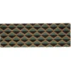 Paillasson coco motif carreau de ciment 75x25 cm