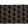 Paillasson coco motif losanges