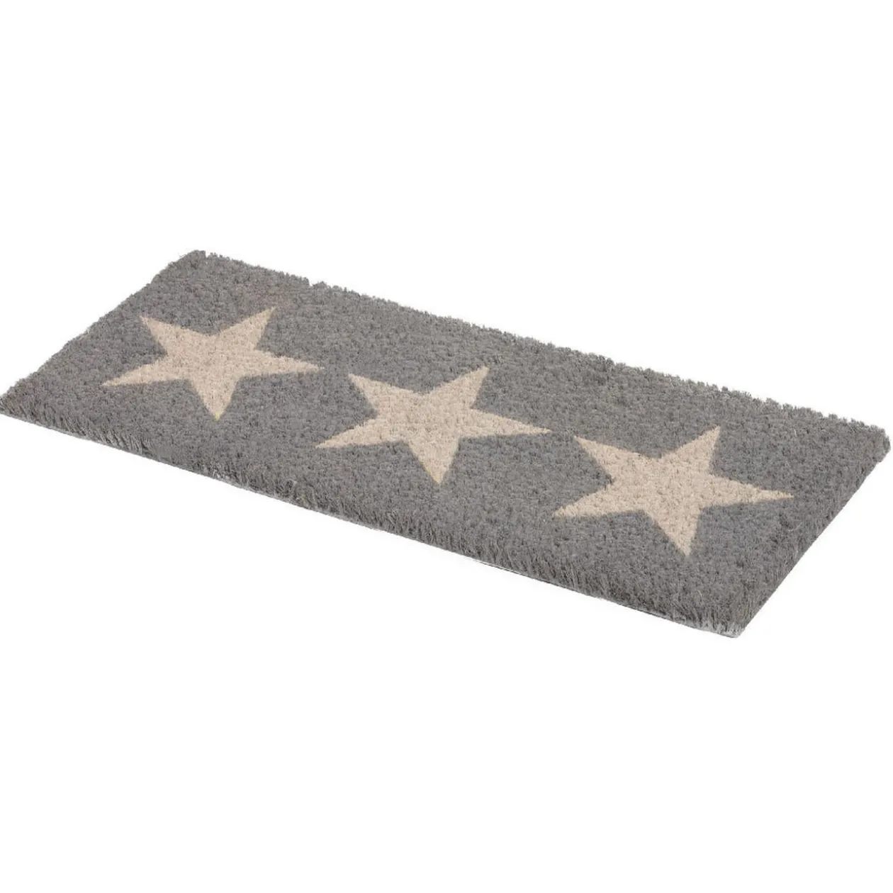 Paillasson coco motif étoiles