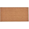 Paillasson coco rectangulaire uni naturel