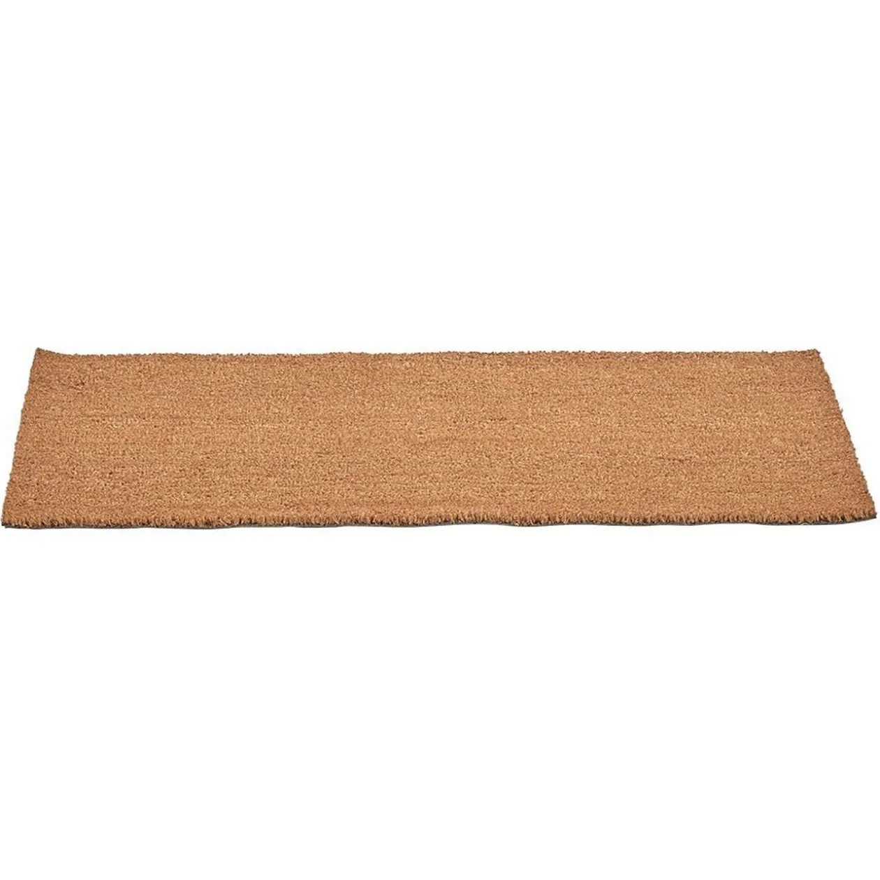 Paillasson coco rectangulaire uni naturel