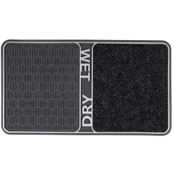 Paillasson double fonction WET DRY noir 80x45cm