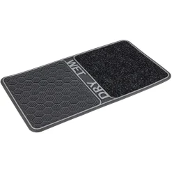 Paillasson double fonction WET DRY noir 80x45cm