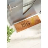 Paillasson fibre de coco Hello