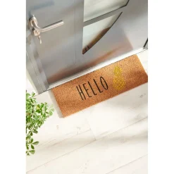 Paillasson fibre de coco Hello