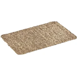Paillasson tapis magique microfibre marron 60x40