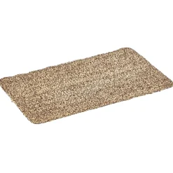 Paillasson tapis magique microfibre marron 75x45