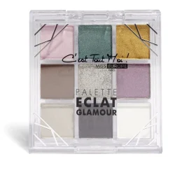 Palette éclat 9 couleurs Miss Europe glamour