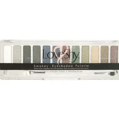 Palette ombres à paupières Smoky eyes 12 couleurs