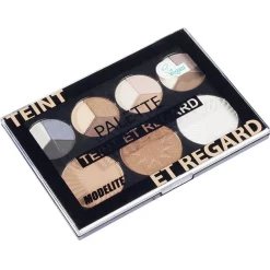Palette teint et regard fard blush poudre illuminateur Vegan 30g