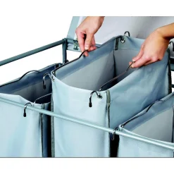 Panier à linge 3 bacs