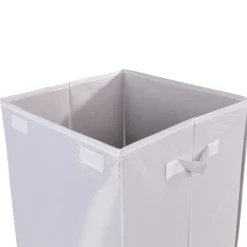 Panier à linge blanc