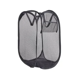 Panier à linge 20L pliable avec poignées 23,5x23,5x46,5cm