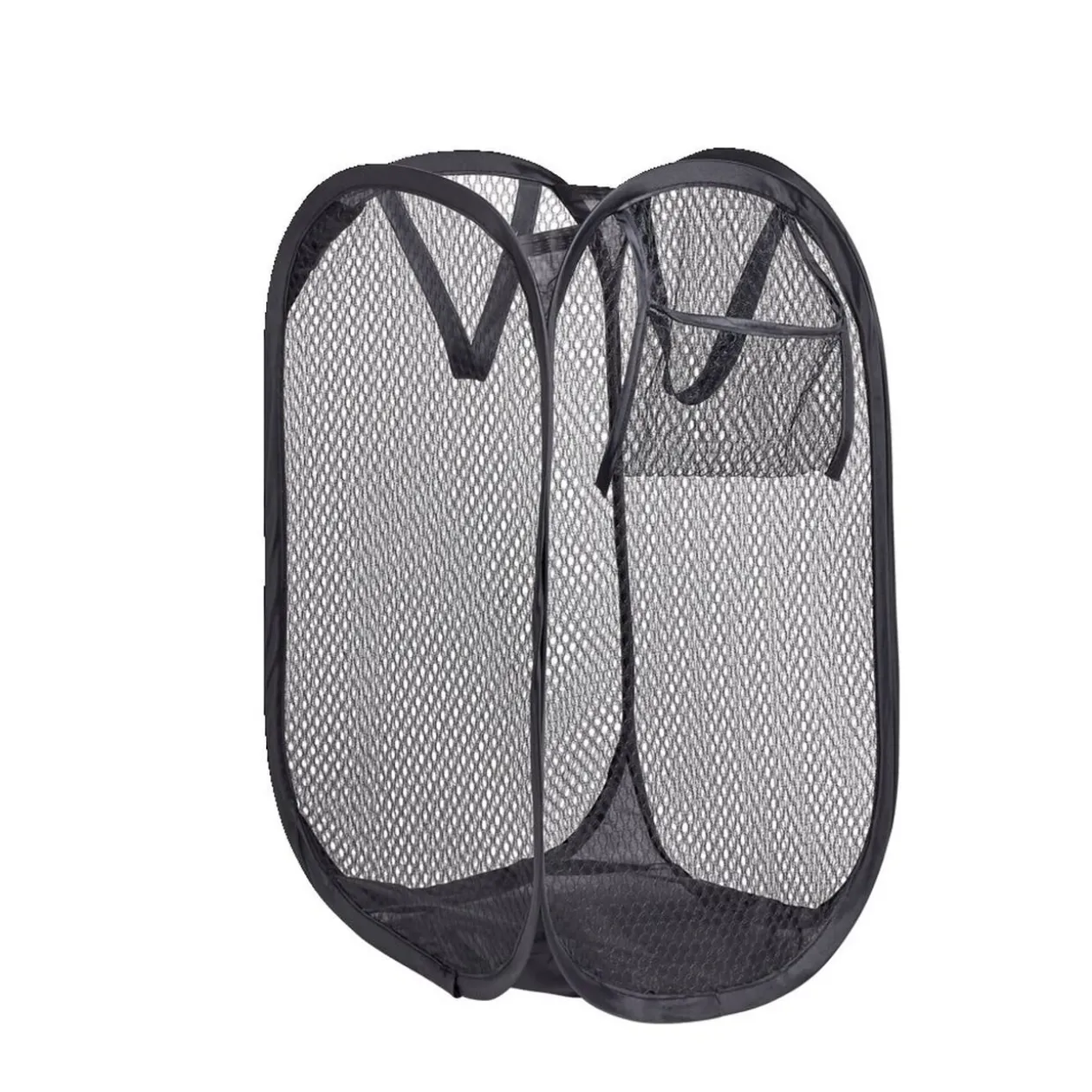 Panier à linge 20L pliable avec poignées 23,5x23,5x46,5cm