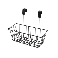 Panier de rangement à suspendre en fer 28x15xH22,5cm