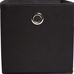 Panier de rangement déco noir