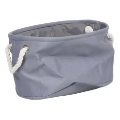 Panier de rangement gris