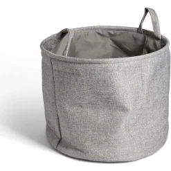 Panier de rangement pour bûches ou pellets Ø38xH32cm