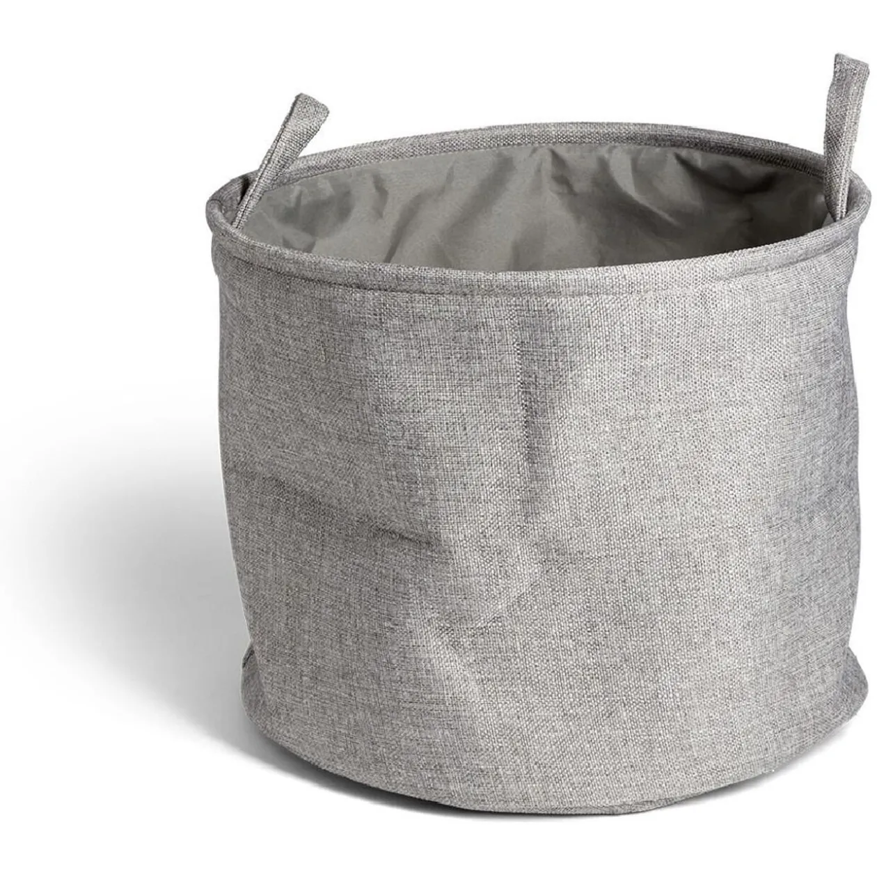 Panier de rangement pour bûches ou pellets Ø38xH32cm