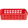 Panier de rangement rouge