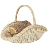 Panier porte bûche osier grand modèle