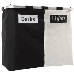 Panière à linge 2 compartiments