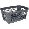 Panière à linge grise 40 L