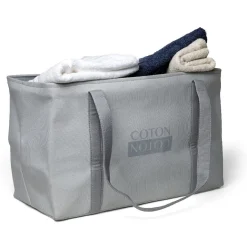 Panière à linge grise Nordicolor