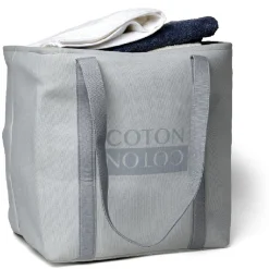 Panière à linge grise Nordicolor