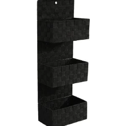 Panière 3 niveaux noire