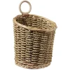 Panière à suspendre osier marron