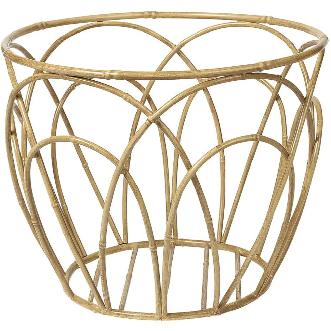 Panière ajouré en bambou Ø34 cm