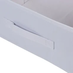 Panière Box Cube 31x15x31cm blanc