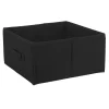 Panière Box Cube 31x15x31cm noir