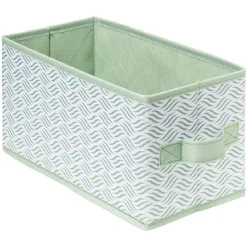 Panière Box Cube 15x29x15cm vert