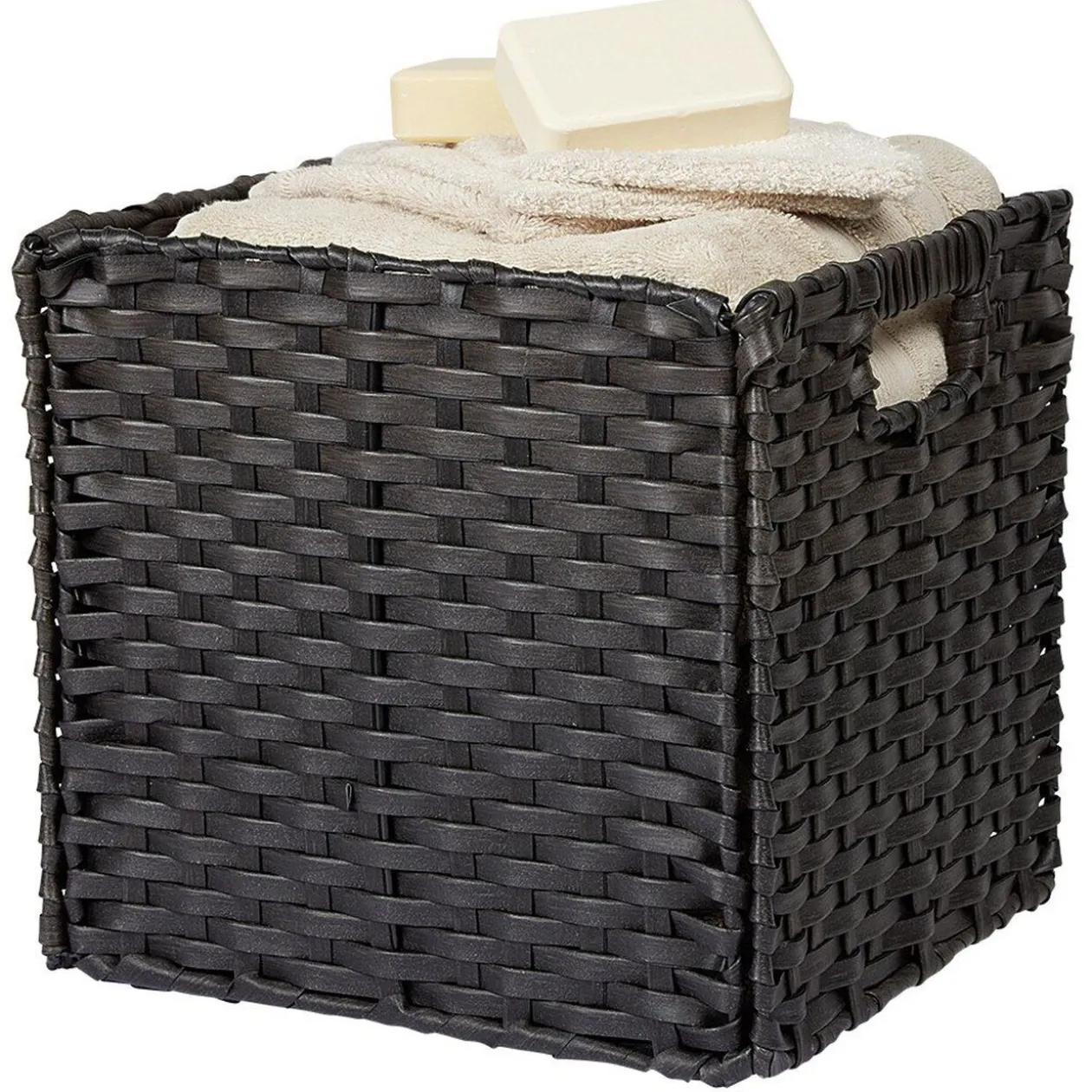 Panière de rangement Box Cube en plastique