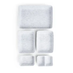 Panière de rangement en feutrine lot de 5 tailles