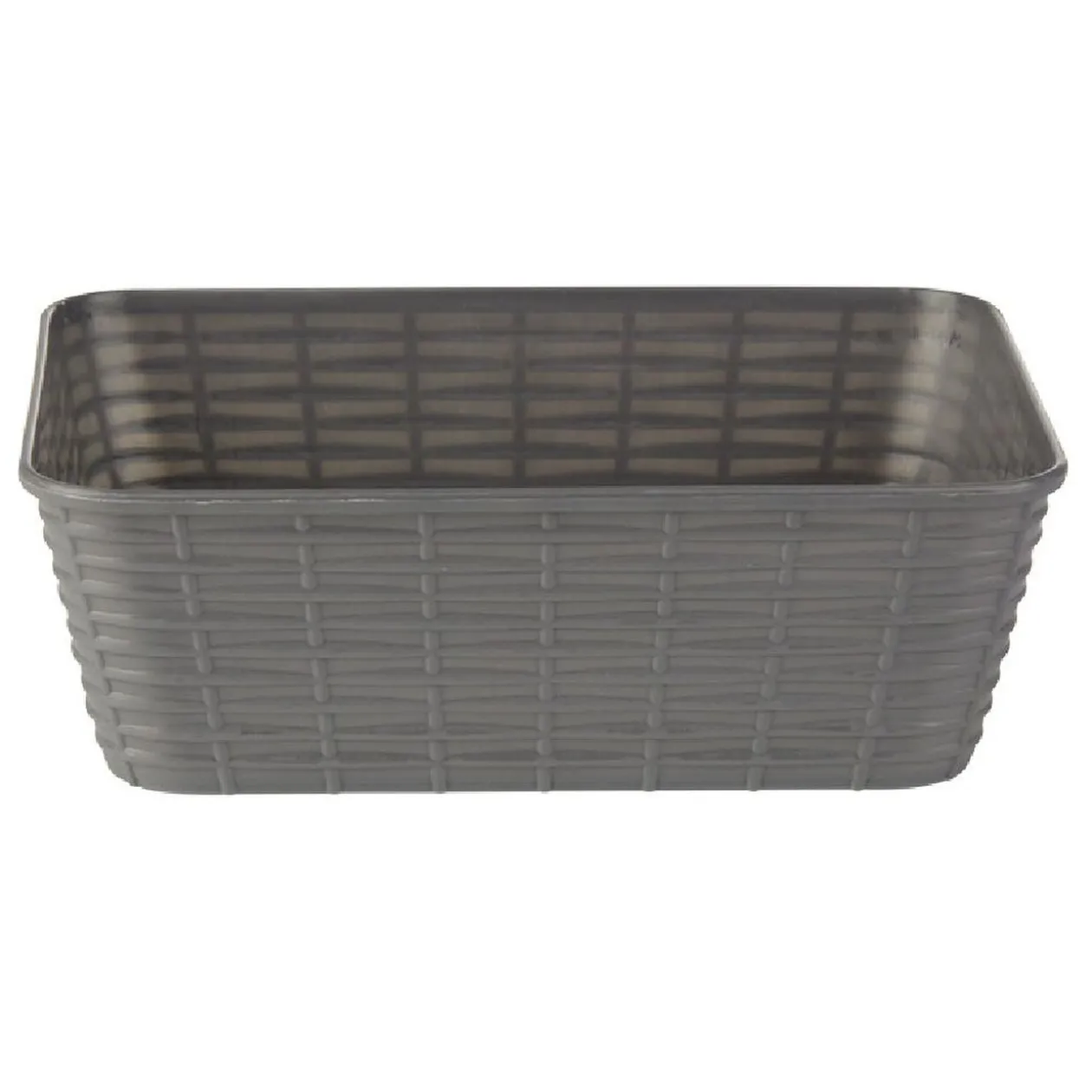 Panière de rangement L.18,7 cm plastique x3