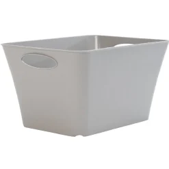 Panière de rangement taupe 11 L