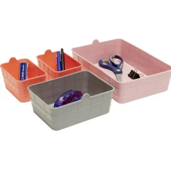 Panière de rangement x4