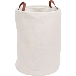 Panière effet laine bouclée 56L